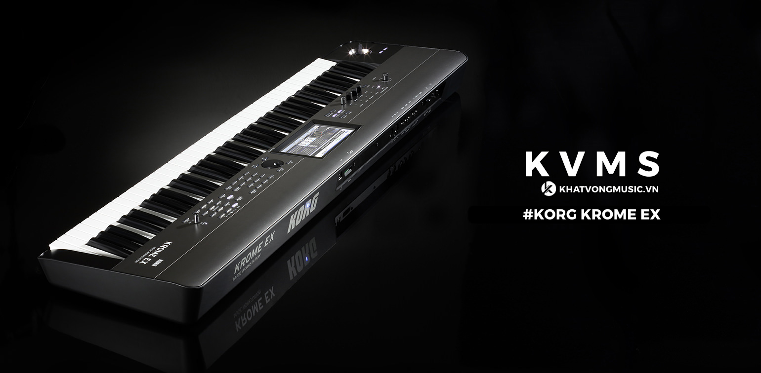 Tính năng nổi bật của đàn Korg Krome 61