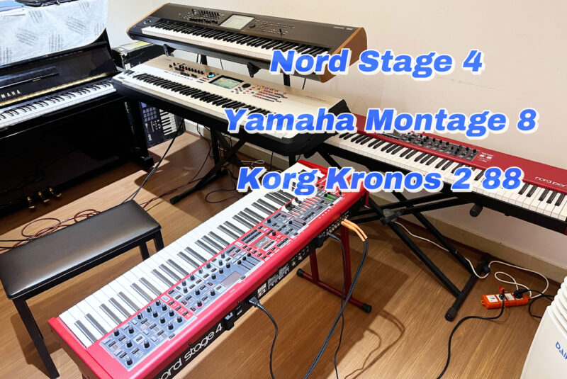 So sánh Đàn Nord Piano 4 với các mẫu đàn khác