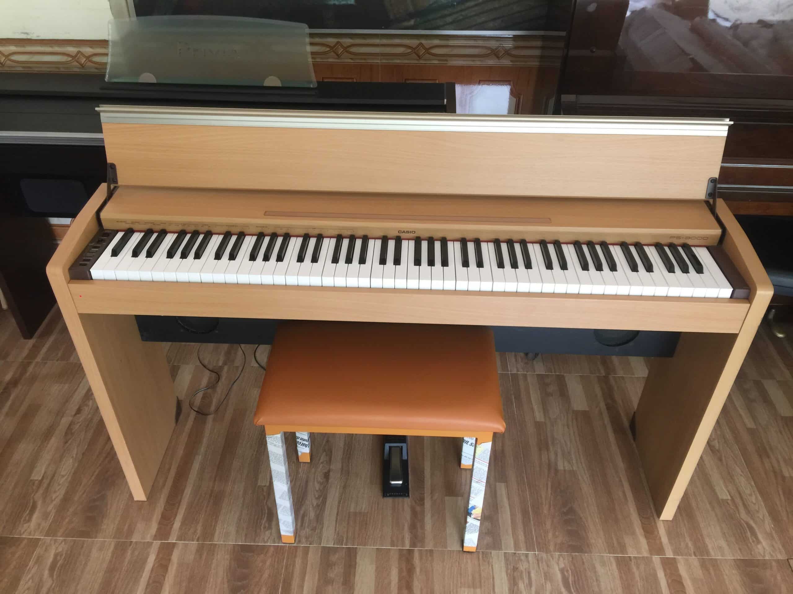 So sánh đàn piano điện Casio PS 3000 với các dòng sản phẩm khác