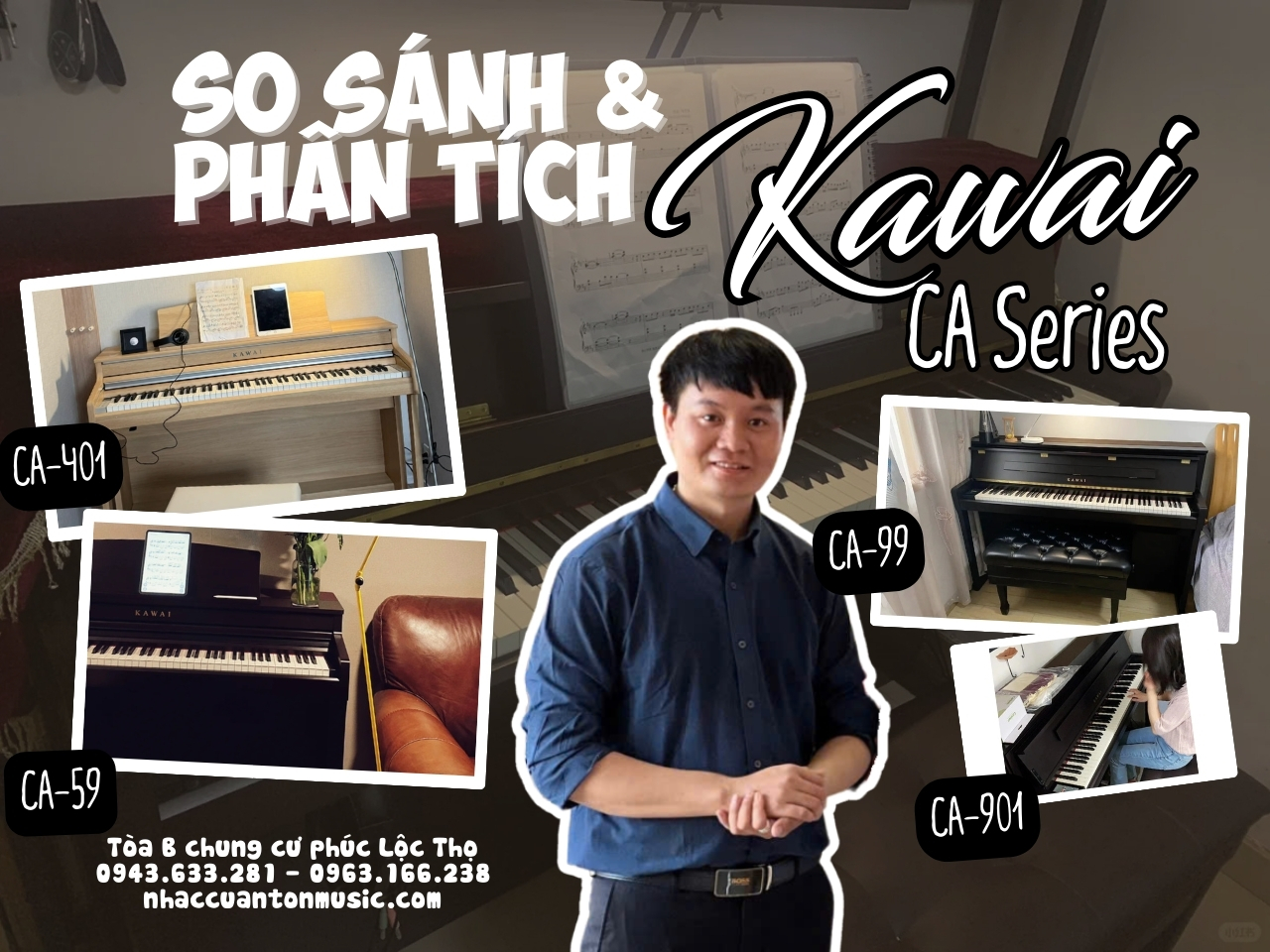 Đàn Piano Điện Kawai CA 99: Đánh Giá Chi Tiết Và Tính Năng Nổi Bật Năm 2025
