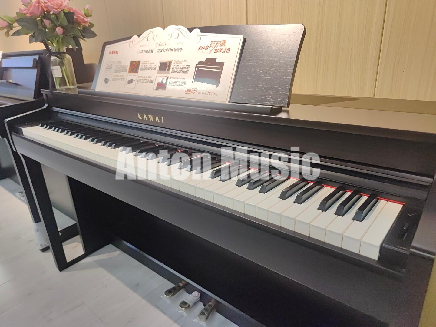 Đánh giá tổng quan về đàn piano điện Kawai CN 301