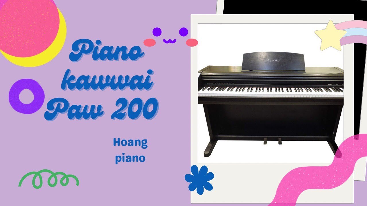Đánh giá tổng quan về đàn piano điện Kawai PW 200