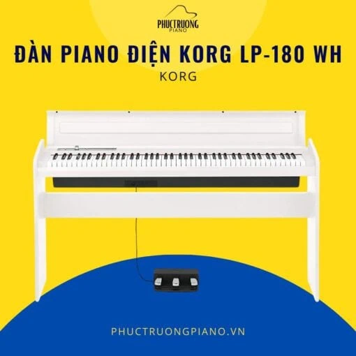 Đàn Piano Điện Korg LP180 WH