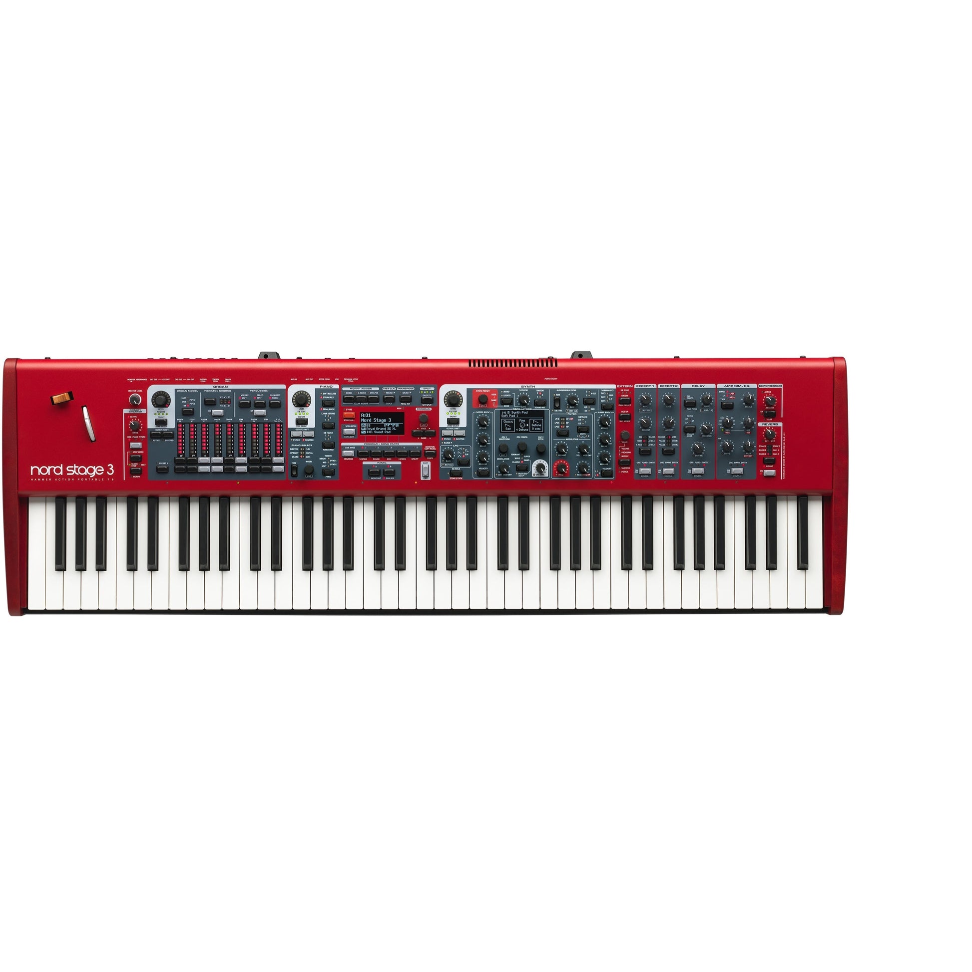 Đàn Piano Điện Nord Stage 3 HP76 Giới thiệu tổng quan