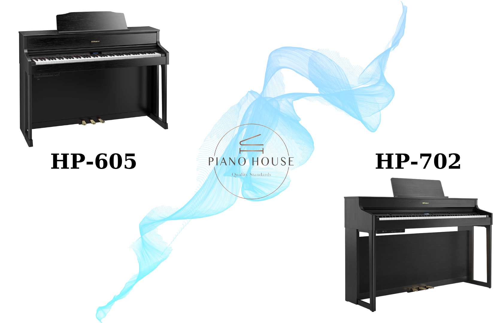 So sánh Roland HP 702 với các mẫu đàn piano điện khác