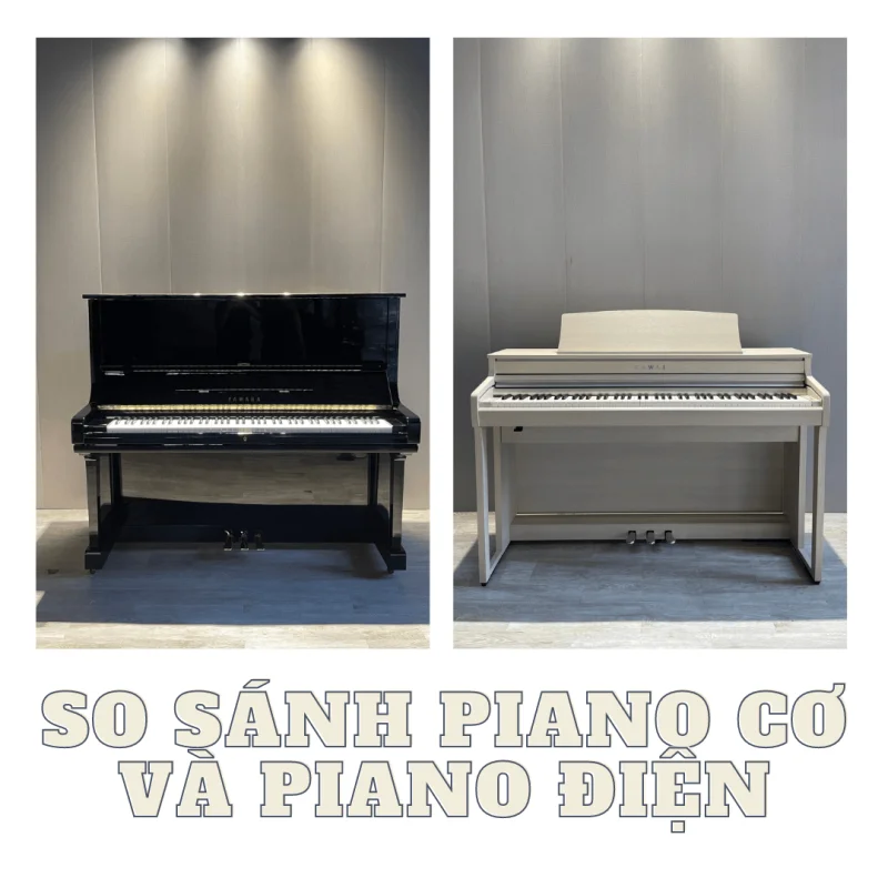 So sánh với các mẫu đàn piano điện khác trong cùng phân khúc