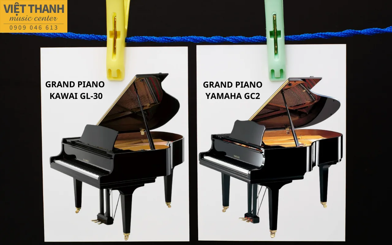 So sánh Kawai GX5 với các dòng đàn piano khác