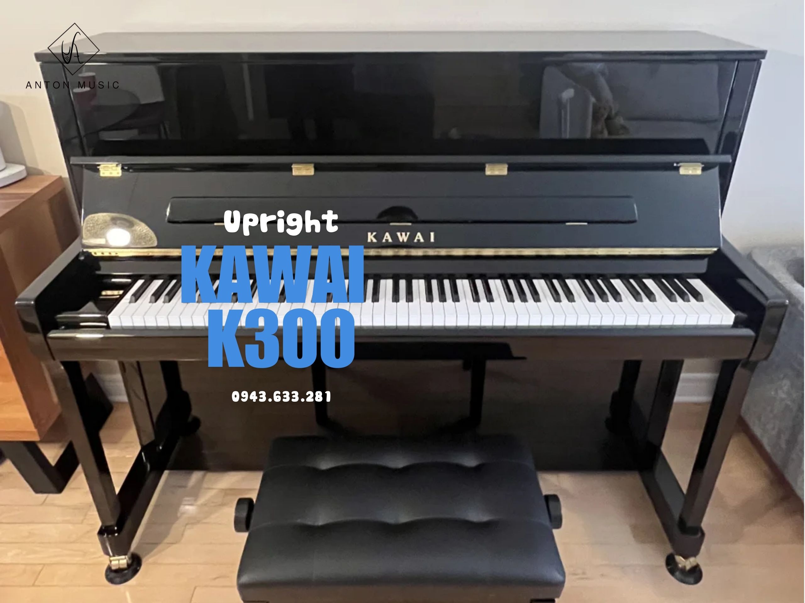 Giới thiệu về đàn piano cơ Kawai K300