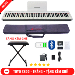 Piano Bora BX-II Đen: Âm Thanh Chất Lượng Cao Với Thiết Kế Hiện Đại