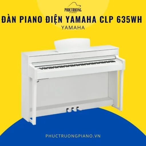 Đàn Piano Điện Yamaha CLP 635WH